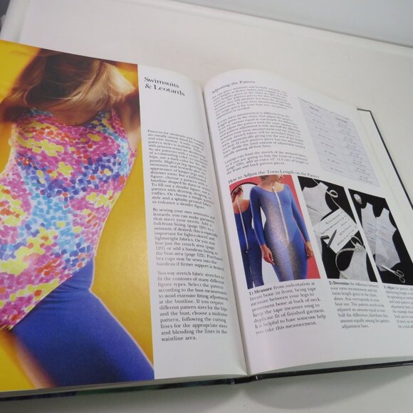 SINGER Sewing with Knits Hardback 11x8.5" (has handwritten notes) 125pgs - Picture 5 of 16